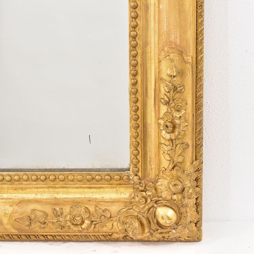 SPR152 1a antique mirror gold leaf mirror XIX century.jpg